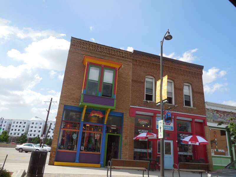 Businesses in Uptown (Downtown) Normal, Illinois: 104 &amp;amp; 106 East Beaufort Street