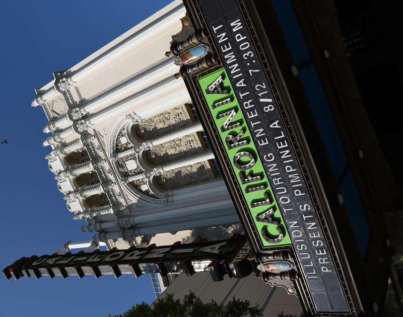 California Theatre in San Jose, California, USA.