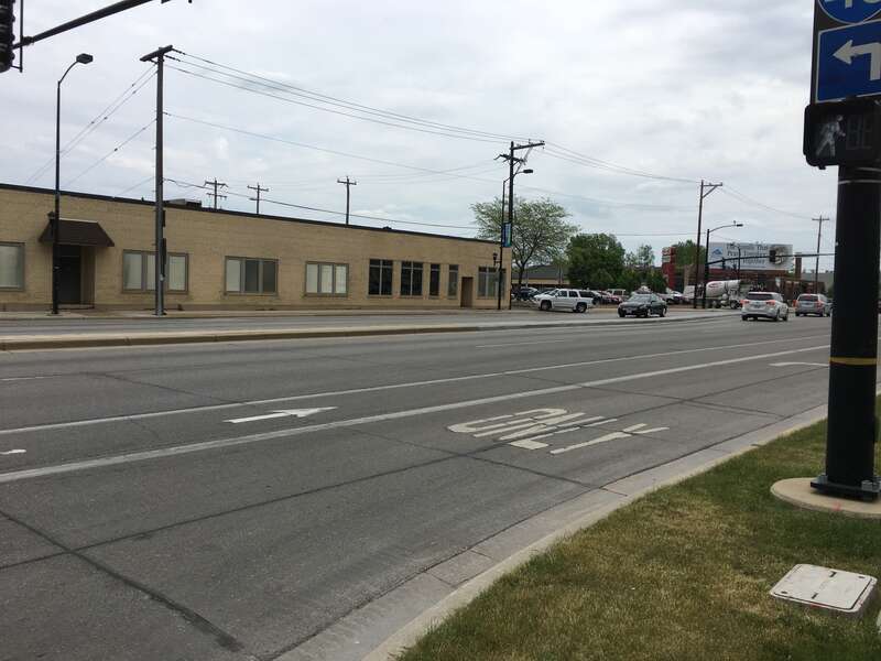 Demolition of a warehouse and office building adjacent to Camera Corner in downtown Green Bay, WI. Camera Corner is set to expand to this area.