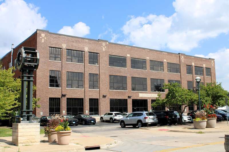Caxton Block in Downtown Moline, Illinois.