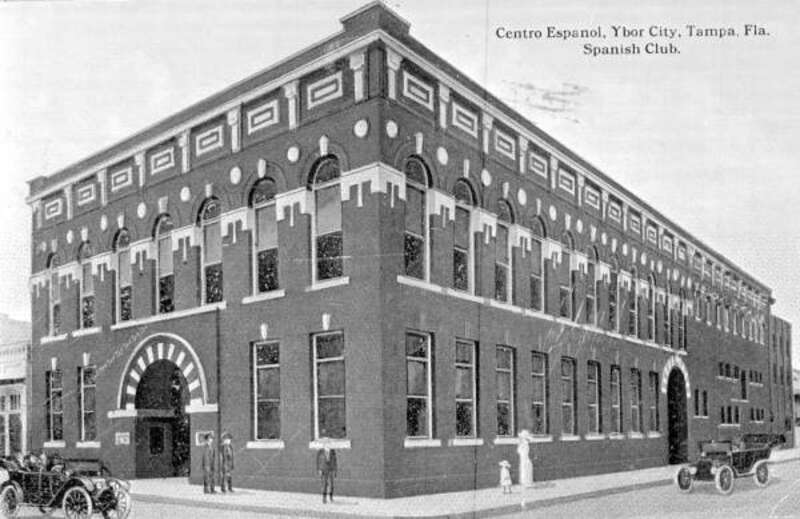 Local call number: PR12438
Title: Centro Español de Tampa: Ybor City, Florida
Date: ca. 1914
General note: Centro Español de Tampa was built in 1912. The building served as a meeting place for Spanish and Cuban immigrants living and working in the