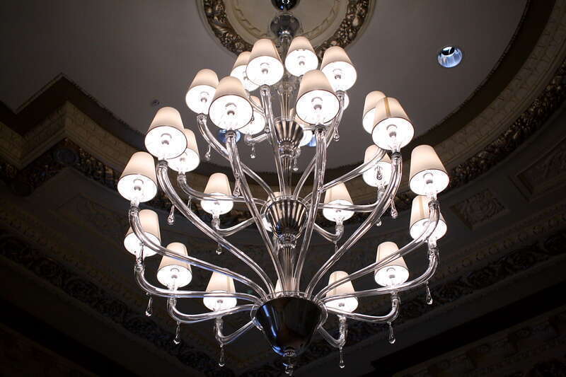 Chandelier in the Honoré Room