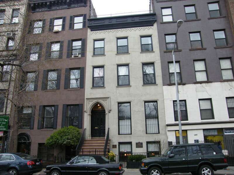 Charlie Parker residence on National Register of Historic Places in New York City