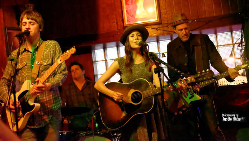 Charlie Faye performing live at the Cinema Bar in Culver City CA on January 29th, 2014. 
I had seen Charlie perform for the first time at Hotel Cafe a couple of weeks ago (opening for Connie Lim and Dauzat/St.Marie), and really enjoyed her sound