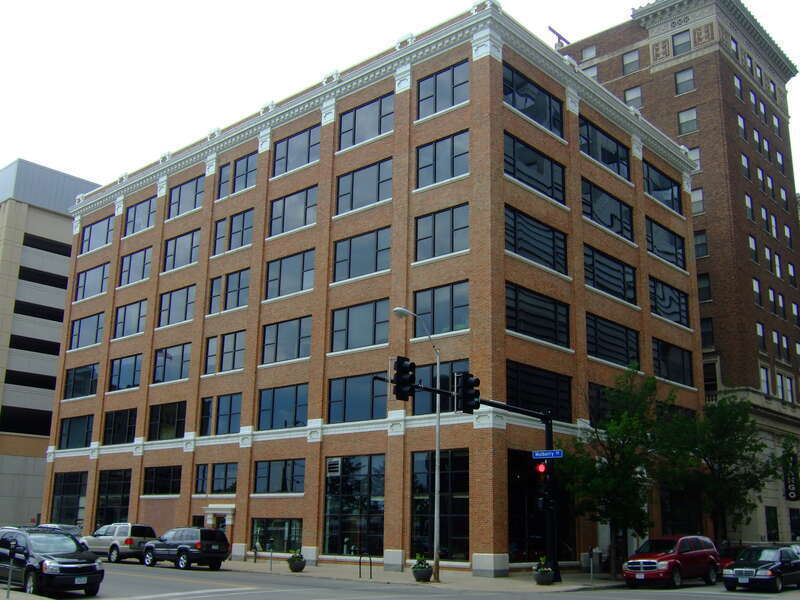 The Clemens Automobile Company Building (1916) at 200 10th Street in Des Moines, Iowa.  Added to the National Register of Historic Places in 2009.