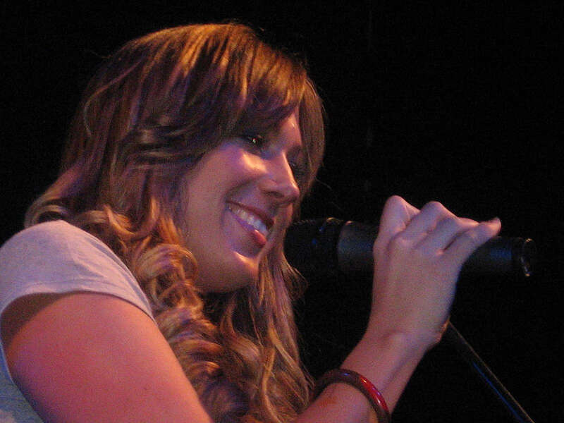 Colbie Caillat performing in Birmingham, Alabama.