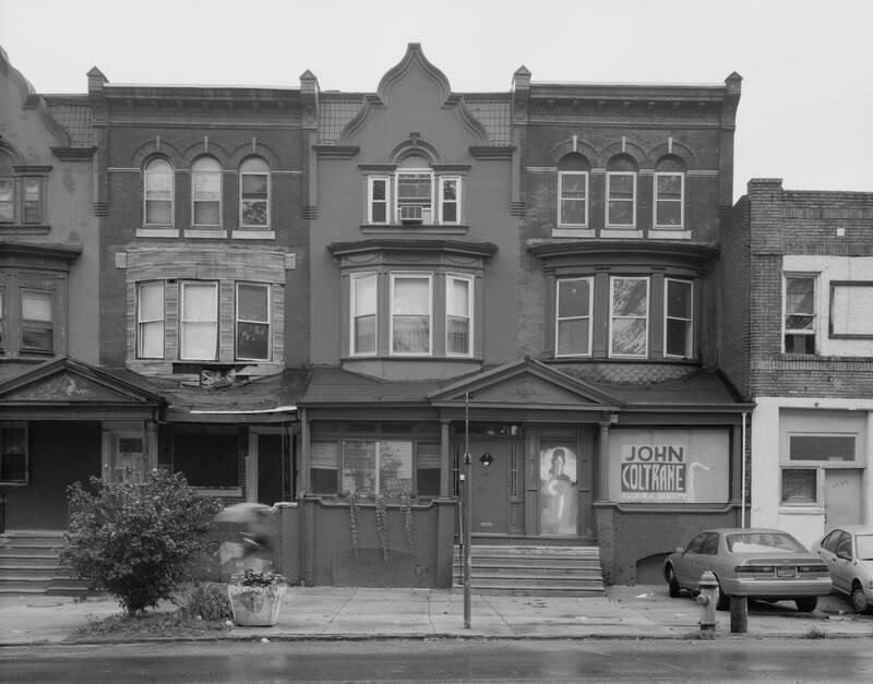 John Coltrane House, 1511 North Thirty-third Street, Philadelphia, Philadelphia County, PA
Measured Drawing(s): 1  (24 x 36 in.)
Photo(s): 10   (4 x 5 in.)
Field note material exists for this structure (N727).
Building/structure dates: 1903 initial