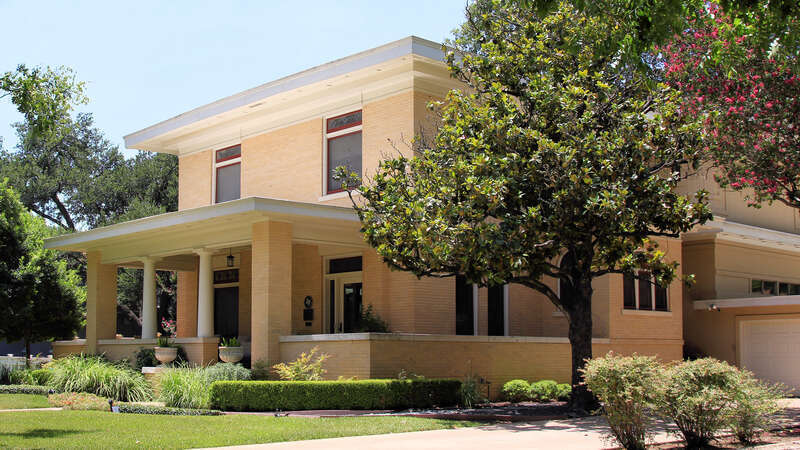 The Cooper Sansom House in Georgetown, Texas, United States was built in 1910. It was designated a Recorded Texas Historic Landmark in 1988. The house is a contributing structure to the Belford Historic District, which was listed on the National