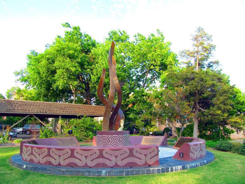 Creek Council Tree Site, 18th and Cheyenne Sts. Tulsa