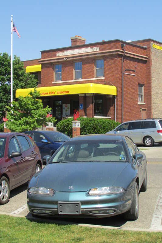 Curious Kids' Museum, 415 Lake Blvd, St Joseph, MI overlooking the bluffs.