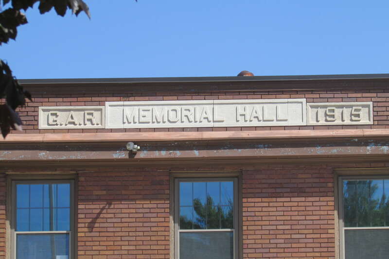 Curious Kids' Museum is located in the historic G.A.R.. Memorial Hall.  (Grand Army of the Republic).