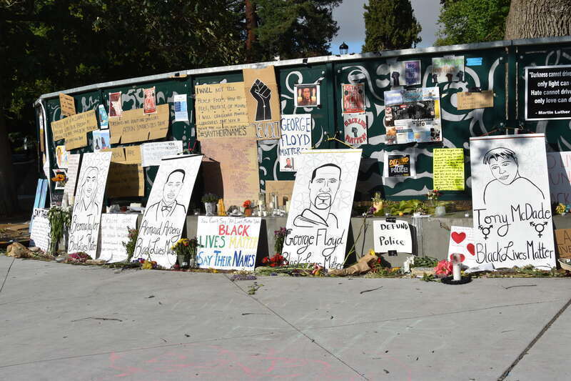 Central Park, Davis CA

Tony McDade was also Trans, and was murdered by Florida police, who, because of that State's laws can hide behind anonymity.