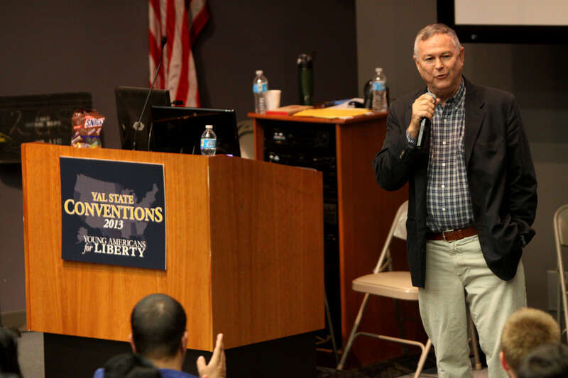 Congressman Dana Rohrabacher speaking at the 2013 California Young Americans for Liberty State Convention in Fullerton, California.

Please attribute to Gage Skidmore if used elsewhere.