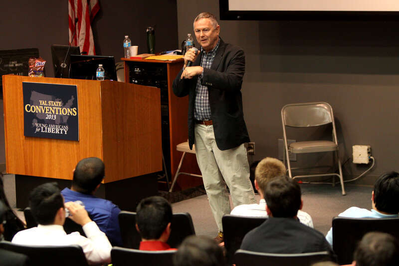 Congressman Dana Rohrabacher speaking at the 2013 California Young Americans for Liberty State Convention in Fullerton, California.

Please attribute to Gage Skidmore if used elsewhere.