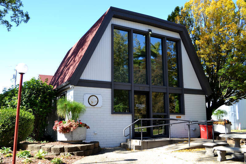 Local legislative office of Illinois Senator Dave Koehler at the former water works in Peoria Heights - 20231021 0949