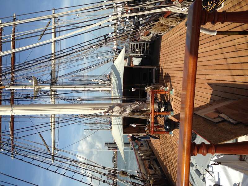 Deck of Tall Ship Elissa
Texas Seaport Museum

Galveston, Texas, USA.