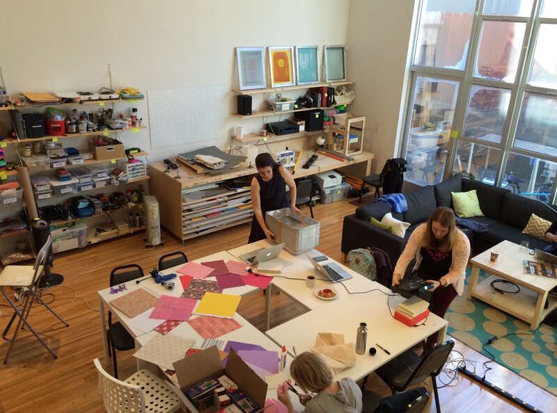 An event at Double Union, a maker/hackerspace in Potrero Hill, San Francisco.