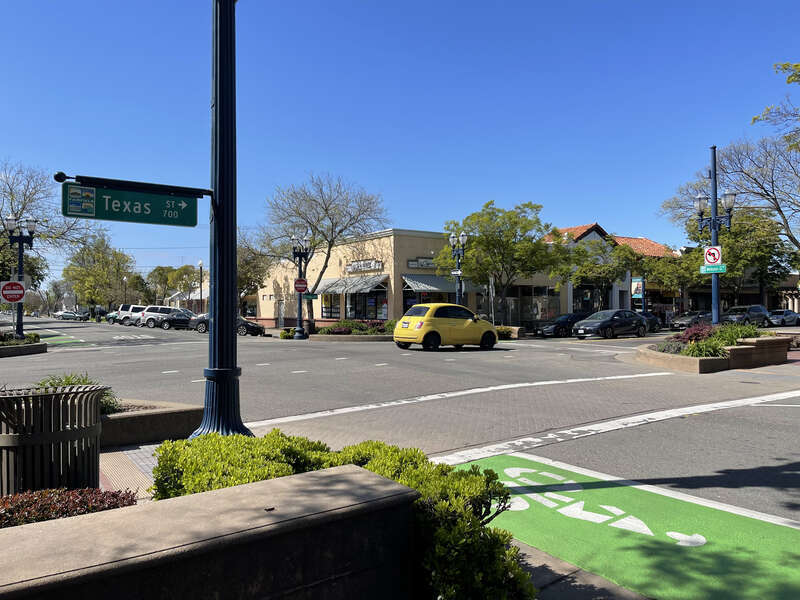 Downtown Fairfield, California