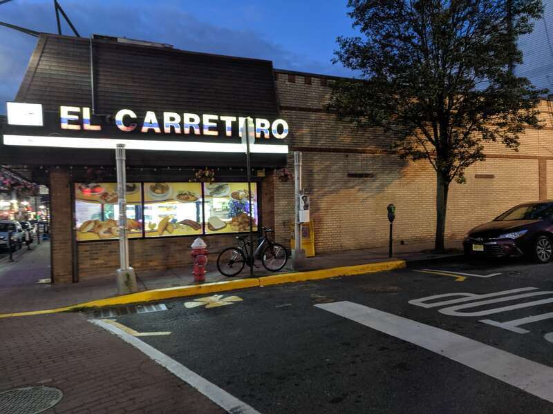 El Carretero, a Colombian restaurant on Bergenline Avenue in Union City, New Jersey.