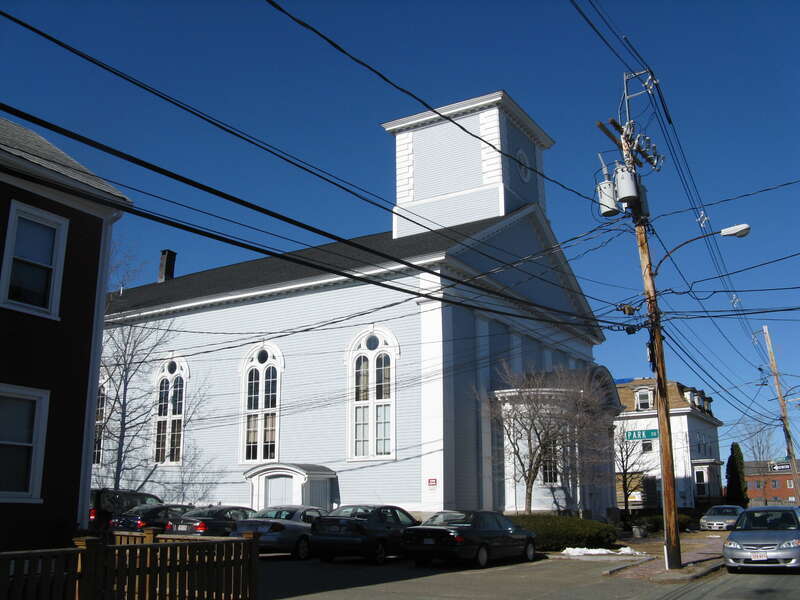First Unitarian Church, Peabody Massachusetts - now converted into condos
