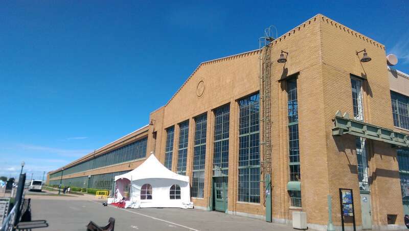 A view of the former Ford Richmond Assembly Plant, in Richmond, California. Photo by Jim Heaphy.