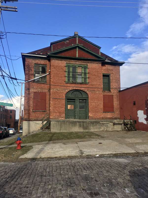 The Union Meeting House, previously the First Presbyterian Church of Black Rock, 44 Breckenridge Street, Buffalo, New York, January 2020. The oldest extant church building in Buffalo (albeit much changed from its original appearance) and one of the