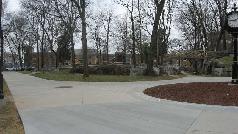 Overview of the site of Fort Lytle, a Civil War fortification now located at the heart of the Western Kentucky University campus in Bowling Green, Kentucky, United States.
