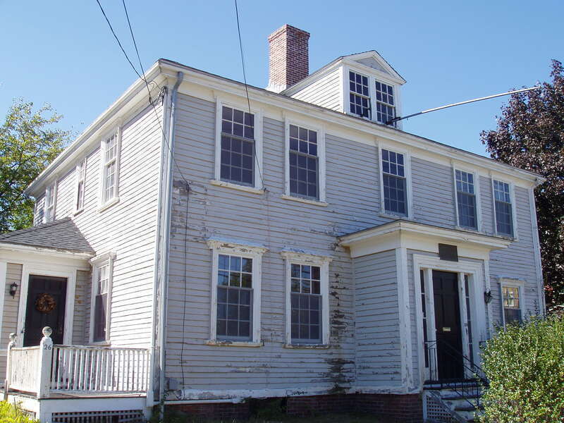 Fowle House - Watertown, Massachusetts. Photograph taken by me, October 2005.