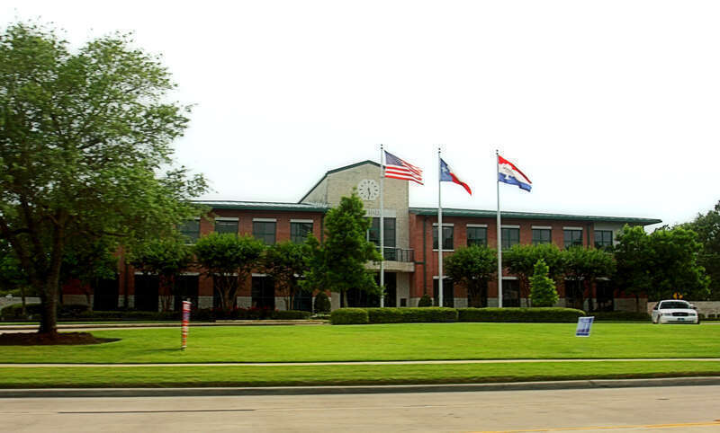 City Hall. Friendswood, Texas, USA, 77546