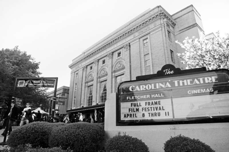 The Carolina Theatre in Durham, North Carolina is the main venue for the Full Frame Documentary Film Festival.