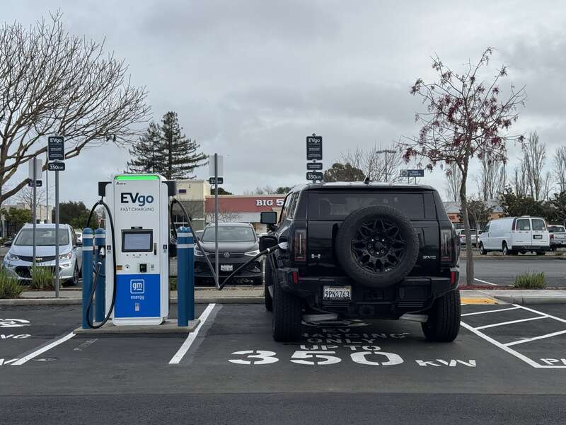 GMC Hummer EV in Petaluma, Calif.