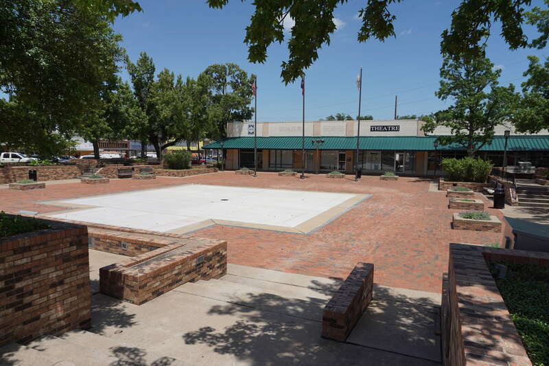 The Central Business Plaza in Garland, Texas (United States).