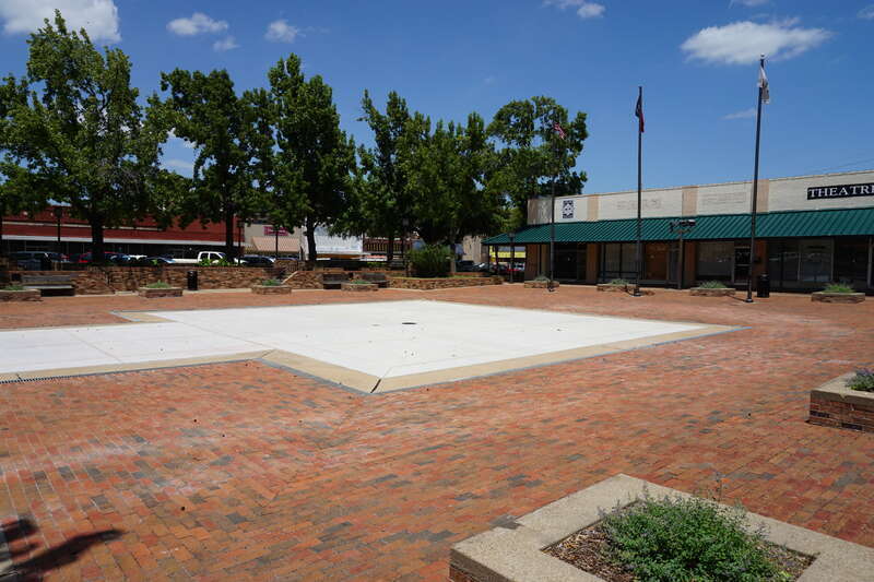 The Central Business Plaza in Garland, Texas (United States).