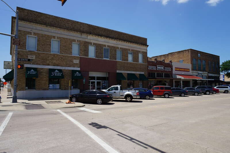 Sixth Street in Garland, Texas (United States).