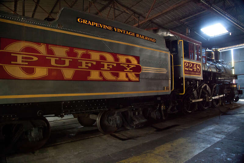 Southern Pacific Railroad No. 2248, also known as 'Puffy' and 'The Tarantula Engine' is a T-1 class 4-6-0 &quot;Ten Wheeler&quot; type steam locomotive built by A.L. Cooke Locomotive Company Works of Paterson, New Jersey. It is now owned by the Grapevine