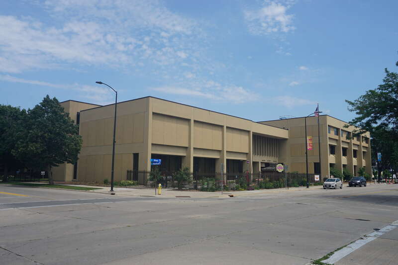 The Brown County Central Library in Green Bay, Wisconsin (United States).