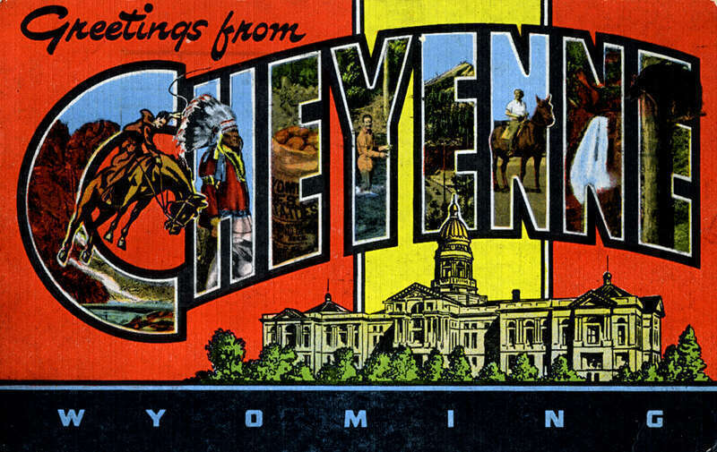 Production Date: Circa 1950
Source Type: Postcard
Publisher, Printer, Photographer: Cheyenne News Agency, E. C. Kropp Company (#21476)
Postmark: May 25, 1956, Cheyenne, Wyoming
Collection: Steven R. Shook
Tenney and Hilbert Published Market Price in
