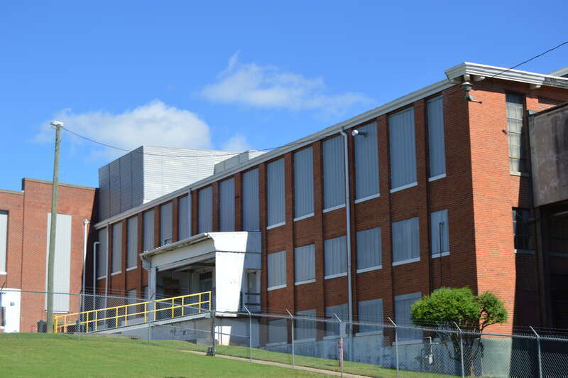 Building #4 at the Hanes Hosiery Mill-Ivy Avenue Plant complex, located at the intersection of Northwest Boulevard and Ivy Avenue in Winston-Salem, North Carolina, United States.  Built in 1931, it is listed on the National Register of Historic