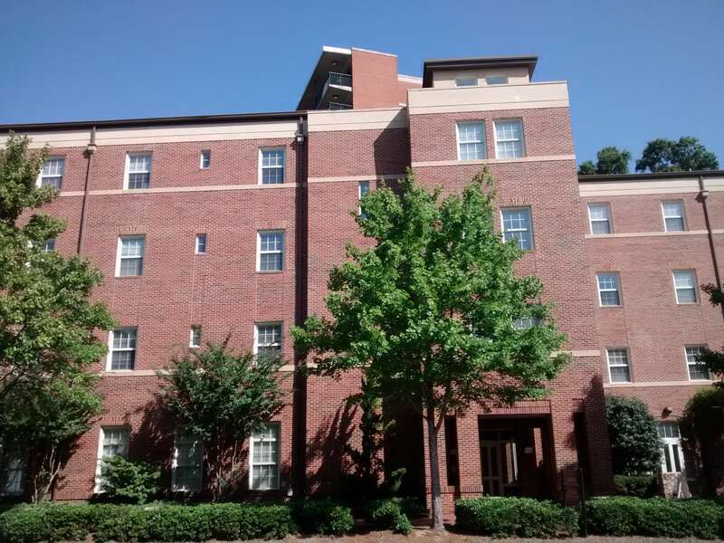 Hardin Residence Hall at the University of North Carolina at Chapel Hill.