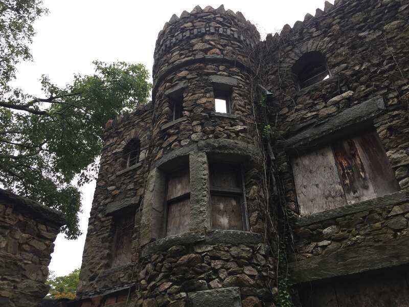 Hearthstone Castle in Danbury, Connecticut was built between 1895 and 1899. It was listed on the National Register of Historic Places in 1987. It has also been known as Parks' Castle and as The Castle. The property includes four contributing