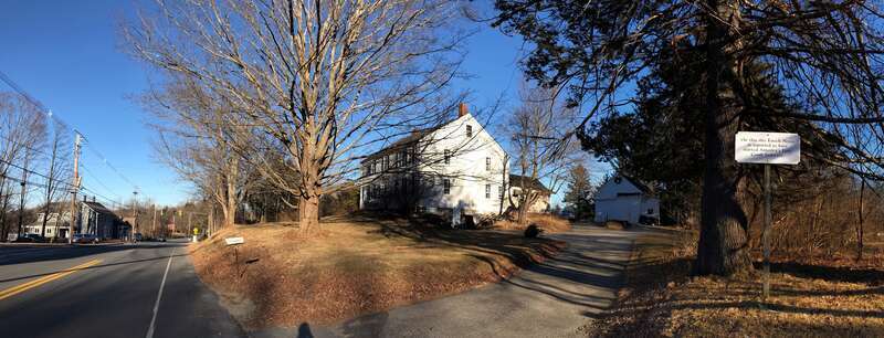 This marker, which is located at 127 Main Street, West Newbury, Massachusetts, notes the site where Enoch Noyes started the combmaking industry in America in 1759. The story behind this marker involves an eccentric genius who invented not only