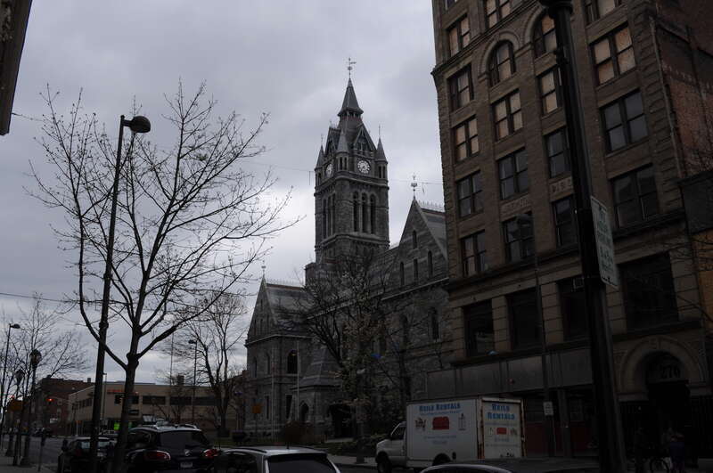 City Hall, Holyoke, Massachusetts, USA.