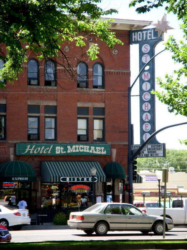 A historic hotel located on Whisky Row in Prescott, Arizona.