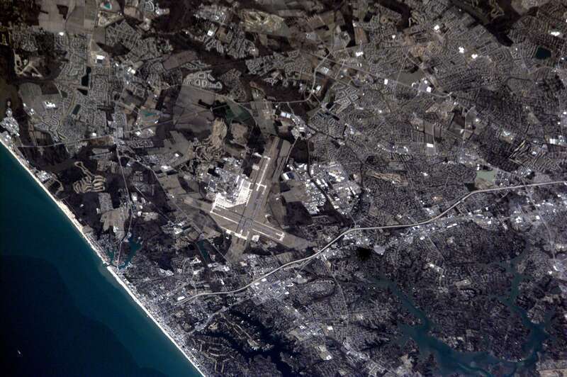 View of Virginia taken during ISS Expedition 1.
