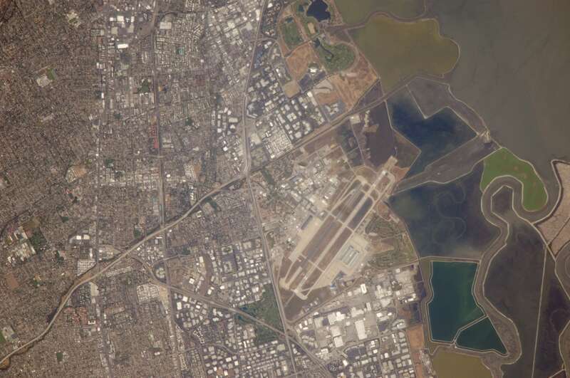 View of California taken during ISS Expedition 17.