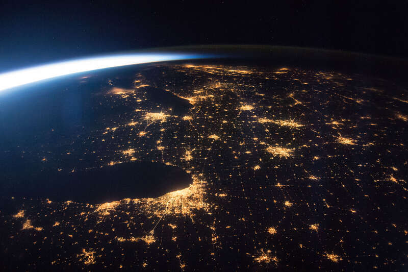 View of Earth taken during ISS Expedition 55.