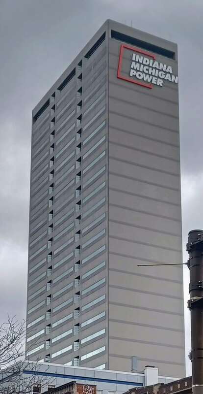 Indiana Michigan Power Center, NW corner, Fort Wayne, IN