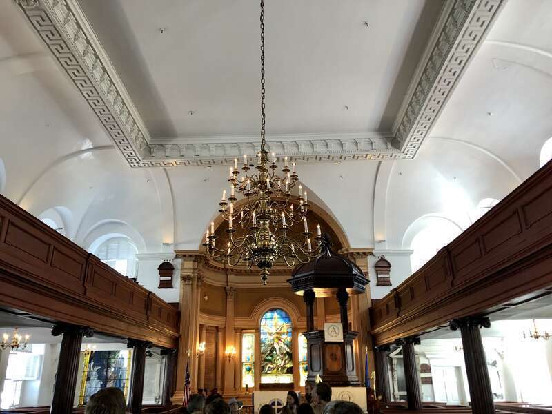 Interior, St. Michael's Episcopal Church, French Quarter, Charleston, SC
