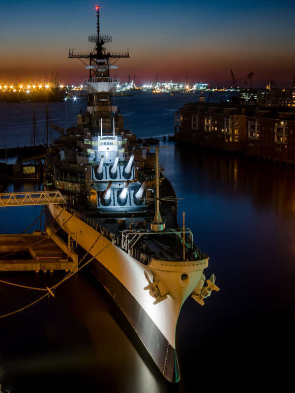 Iowa-class battleship USS Wisconsin BB-64 in Norfolk, Virginia






This is an image of a place or building that is listed on the National Register of Historic Places in the United States of America. Its reference number is 12000178.