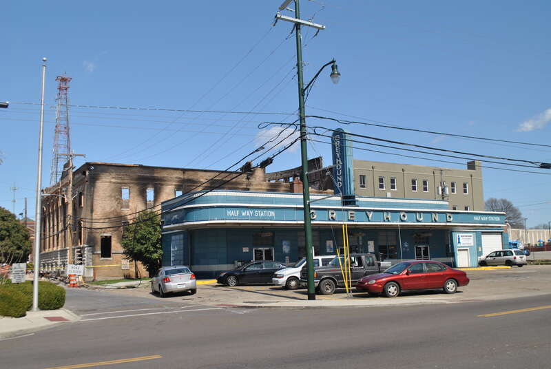 Greyhound Bus Station, 407 E. Main St. Jackson